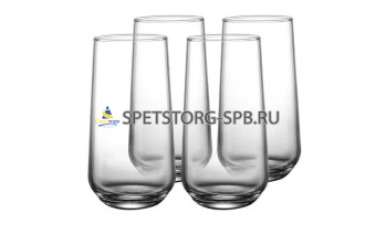 Набор стаканов Аллегра 470 мл 4шт   (1)    420015