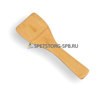 Лопатка кулинарная бамбук 18см №3   (14)     КТ-ЛК-03