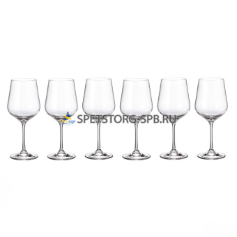 Набор бокалов 6пр. для вина STRIX/DORA 580мл     (1)     32309