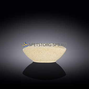 Блюдо песочное овальное 19х15х6 см     (3) (36)     WL-661319 / A