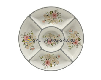 Менажница PRIMA COLLECTION Белла Анна 26 см 5 ячеек     (24)     HC8A04-B82/PC75BA5