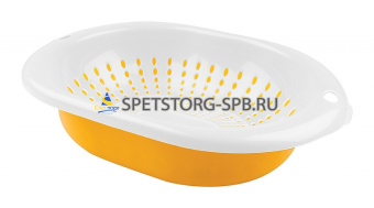 Дуршлаг 3л с миской, в ассортименте     (20)     12123