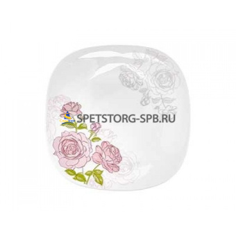 Royal Garden серия Wild Roses M Тарелка десертная 20 см, опаловое стекло     (48)     RG009SC