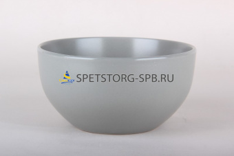 Салатник 14см/600мл Color, серый     ZHCG031