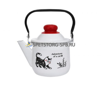 Чайник 1,0л с рис. КОТЫ безобод.     (8)     01-27071/4-Коты
