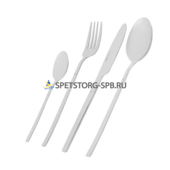 Набор столовых приборов 24пр. LARA ПЕГАС 6 персон, зеркальная полировка         (1)         LR10-28/24