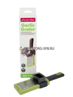 Терка нерж. стали 22см с держателем многофункц.    (1)     7212