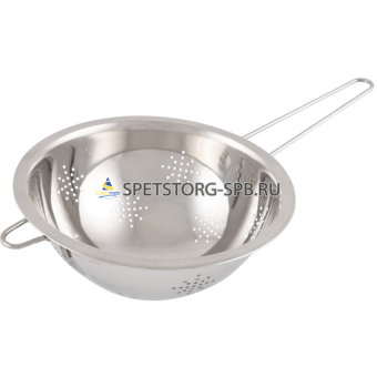 Дуршлаг с ручкой д.22см,1750мл     (24)     11702-1750