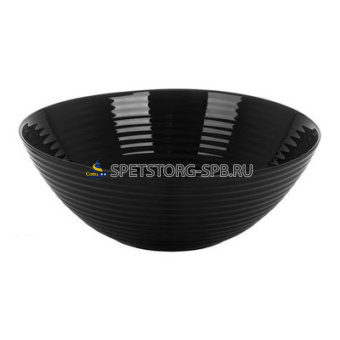 Салатник 27см HARENA BLACK     (6) (312)     L8806