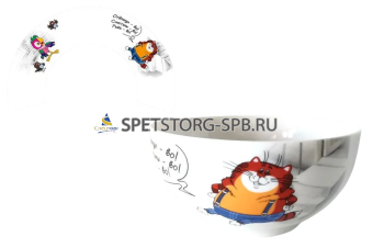 Конфетница Попугай Кеша 610мл 14см ф.круг п/уп HD241141