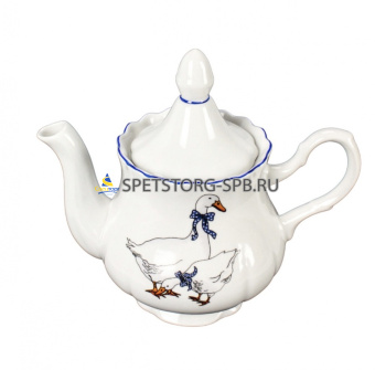 Чайник 800мл ф.207 "романс" ГУСИ     (12)     3С1776/1Ф34