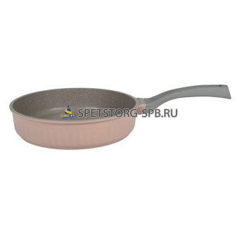 Сковорода 260мм с ручкой АП "Stella" (cappuccino)     (6)     сск260а