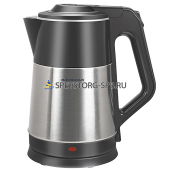 Чайник электрич. 2,3л 2200Вт корпус из нерж.стали и пластика BACKMAN     (12)    BM-TEA 727 