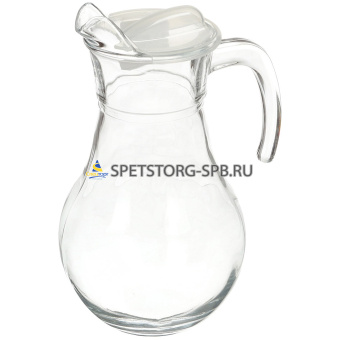 Кувшин 1,8л БИСТРО /крынка/ с крышкой SL     (6)     43934SL   РОС