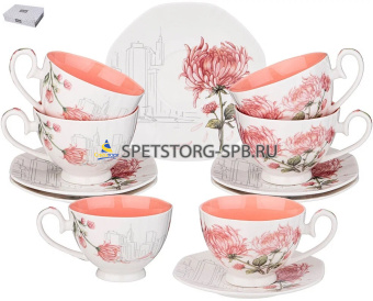 Набор чайный 12пр. LEFARD "BLOSSOM" 240 мл, фрф     (8)     165534