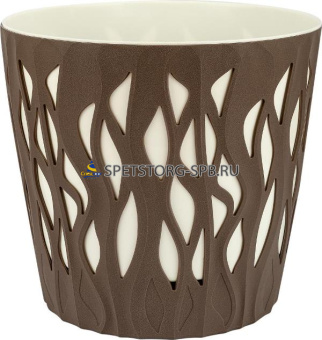 Горшок д/цветов "Winds" 20л D 340мм л с дренажной вставкой 18,7л, французский платан      IG652110105