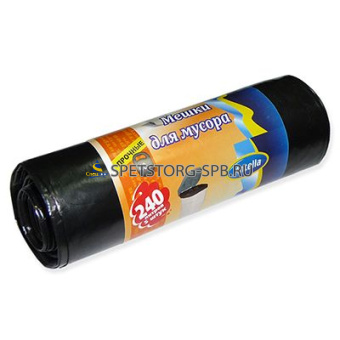 Мешки для мусора 240л 5шт 40мкм "Антелла" LDPE     70097