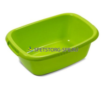 Таз 17,0л "Водолей" овальный, салатовый     (14)     С622САЛ