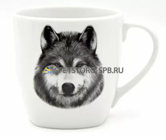 Кружка 400мл. ф.603 "квадро" ВОЛК    (12)     0С2117Ф34
