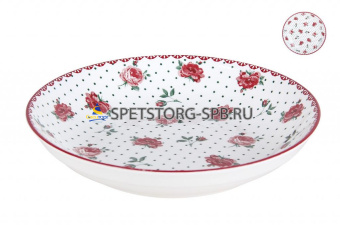 Тарелка глубокая универсальная 19см Английский ситец     (60)     TC23006207 HCS-922/YX21031SP80