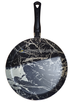 Сковорода блинная «Антрацит» 22см, толщина изд1,5см, покрытие 3 слоя /штамп/  (12)   ANT52122