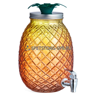 Диспенсер для напитков "PINEAPPLE", 18*25,5см, 4л    718-204