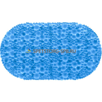 Коврик противоскользящий в ванную "Линза" 67*38см