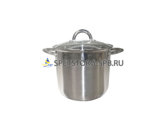 Кастрюля 16,2л нерж.сталь,  ИНДУКЦИЯ без уп.   (1)     HM0630 SL