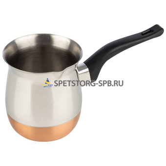 Кофеварка стальная с медным дном  650 мл, модель CW-650C  (турка)
