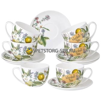 Чайный набор LEFARD "FRUIT BASKET" 12 пр. 330 мл 104991