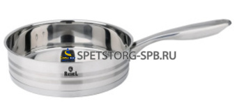 Сковорода 24 см из нержавеющей стали      R-2/24