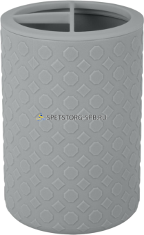 Подставка для зубных щеток Plast Team STOCKHOLM молочный туман, серый шторм      (24)   PT502310048/PT502310025