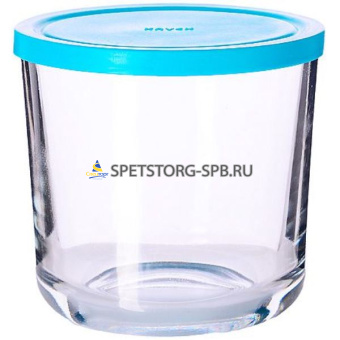 Форма д/хранения продуктов 1,1л круг. высокая с пл. крышкой   Г/К 7370/BL7370BCL