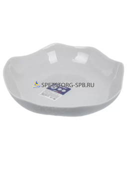 * Тарелка суповая LUMINARC Galeo White 20,5см фигурная    (4) (24) (1 248)     V9415