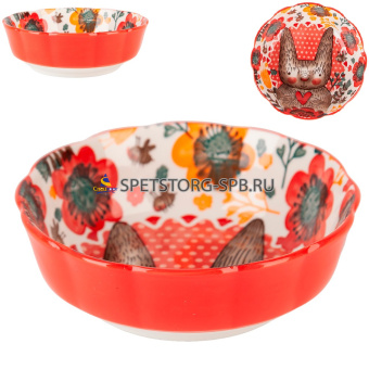 Салатник "Kawaii Forest. Bunny", d=15см, v=550мл фрф    (12) (48)    0860424