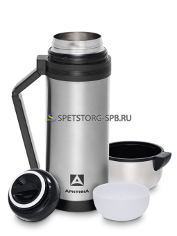 Термос "Арктика" 1,5л универсал, склад.ручка, съем. ремень, чашка  (1)  (6)   201-1500