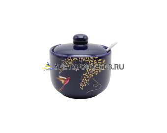 Сахарница PRIMA COLLECTION Южная ночь 450 мл c ложкой     (36)     PC78SN450