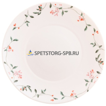 Тарелка обеденная PARS OPAL Nahal 25 см  929 опаловое стекло     (6) (36)     POL250N929