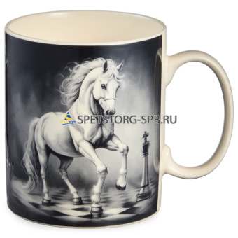 Кружка 435мл LEFARD "ХОД КОНЕМ" п/у  (24)   260-1070