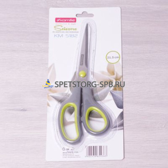 Ножницы универс. 21,5см, нерж.+пласт.ручки     (72)     5182