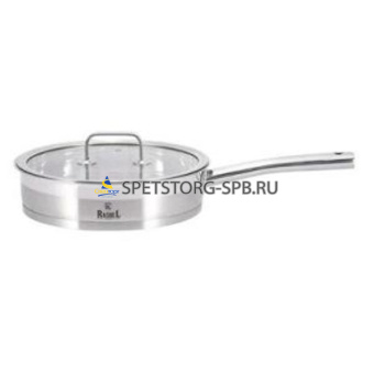Сковорода "Виктория" 24 см из нержавеющей стали  ИНДУКЦИЯ   R-1/240w