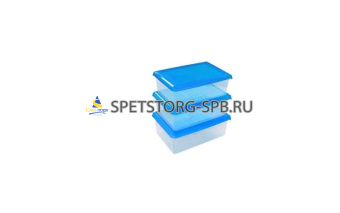 Набор емкостей для продуктов PATTERN/Asti 3шт. 0,75л прямоуг., в ассортименте     (13)     РТ9856/221100704/01/221100725/01/221100706/03