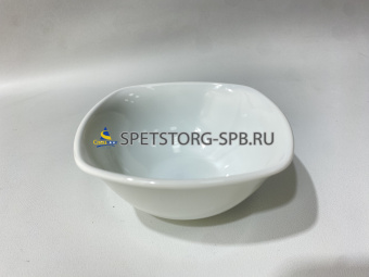 Салатник PARS OPAL Quadro 12см опаловое стекло     (6) (48)     POQ320W