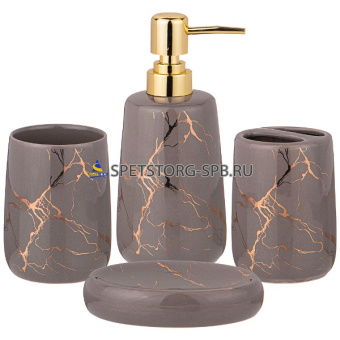 Набор для ванной комнаты 4пр. "FANTASY" 400мл    (12) 755-234