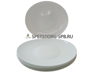 Набор тарелок обеденных PARS OPAL Ovital 27х23,5см 6шт   (6) (30)     POOV550W/MF0065 /6