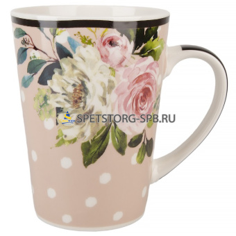 Кружка 520мл "Floristry" фарфор   (12)   1620190-1