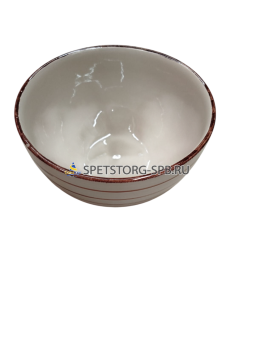 * Салатник ROYAL GARDEN Lattico 14см 800мл керамический, светлый беж.     (6) (36)     RGK1497LA