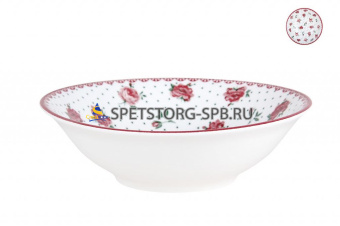 Салатник глубокий 510мл 17см Английский ситец     (60)     TC13004176P HCS-922/YX21031SB70