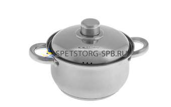 Кастрюля 1,0л ГРЕТТА  инд.   (8)     KT04-D-14М