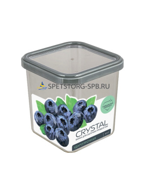 Банка для сыпучих продуктов Crystal 0,9л       (18)      4302711
